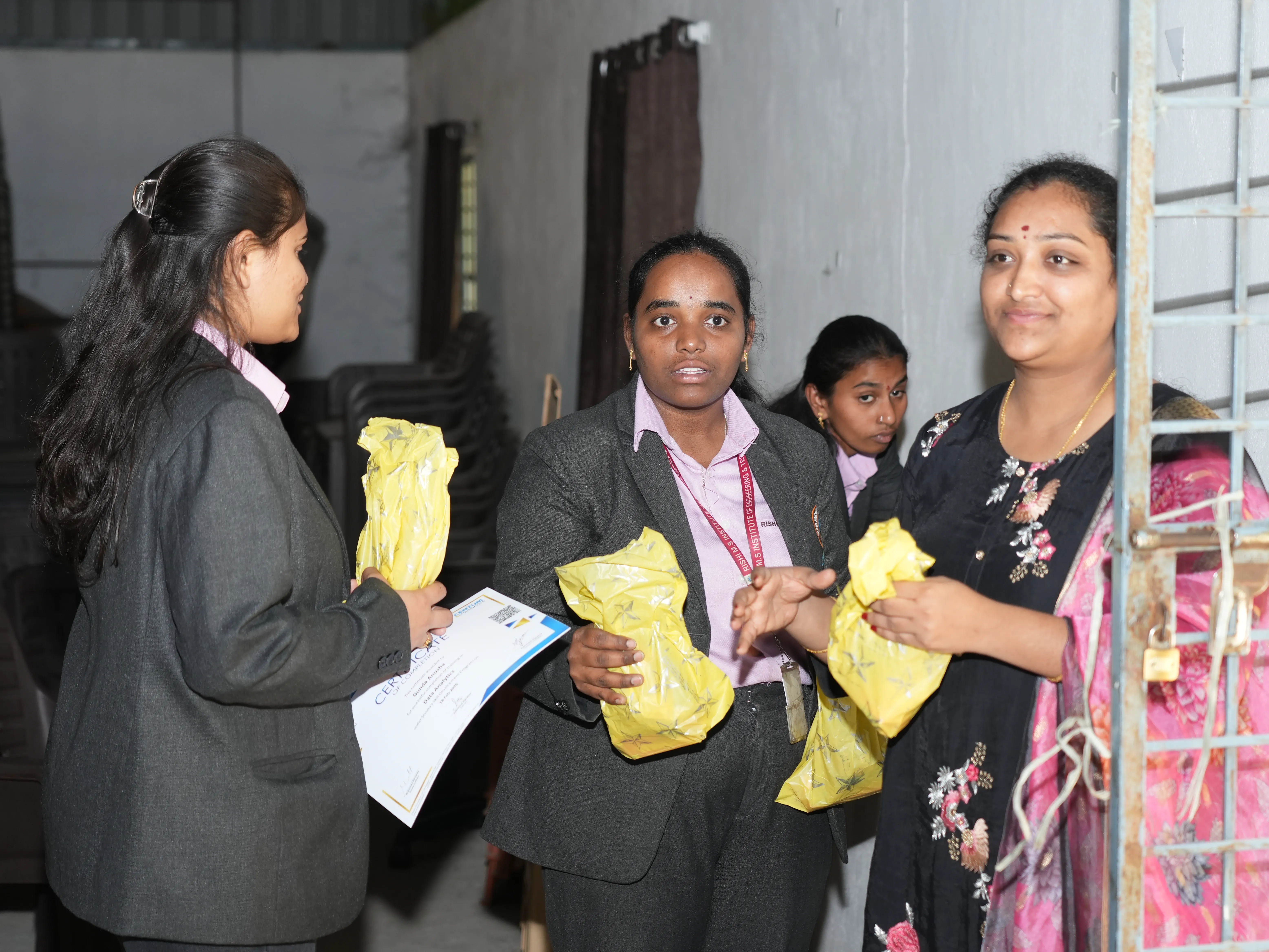 Convocation Ceremony of Sonata CSR through Centrum foundation for 4 th year students - RITW